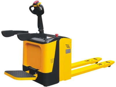 ELECTRIC PALLET TRUCK WITH PLATFORM